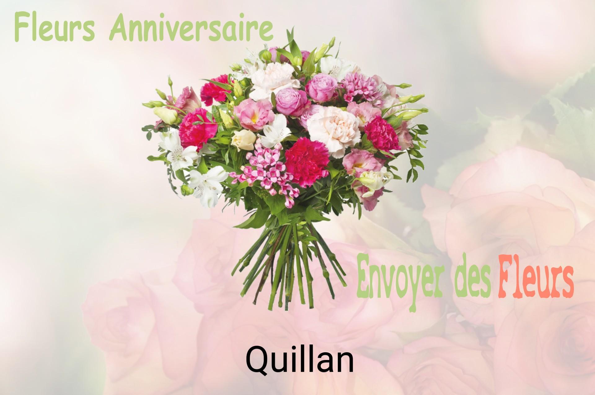 Bouquet de fleurs d’anniversaire livré à Quillan